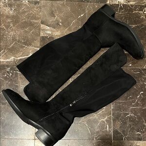 Corkys Black Knee high Boots